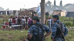 Anahí Benítez:”La policía arrasó con nuestras casas”