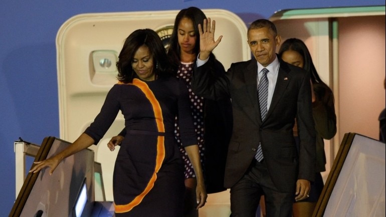 Barack Obama ya está en la Argentina
