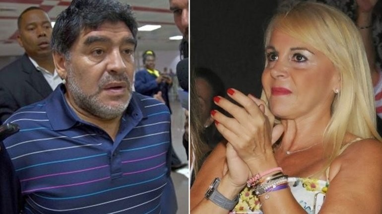 Maradona habló de su batalla legal contra Claudia Villafañe