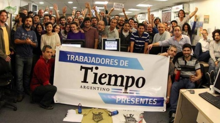 Randy Stagnaro: “La decisión de la empresa de no imprimir Tiempo Argentino apunta a que nos rindamos”