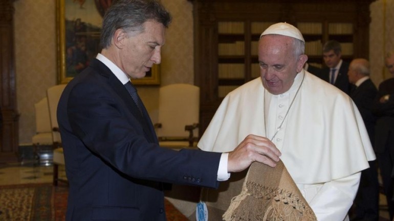 El presidente Macri se reunió con el papa Francisco