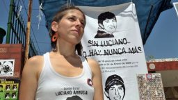 Vanesa Orieta: “Luciano empezó a ser hostigado a raíz de haberse negado a robar para la policía”