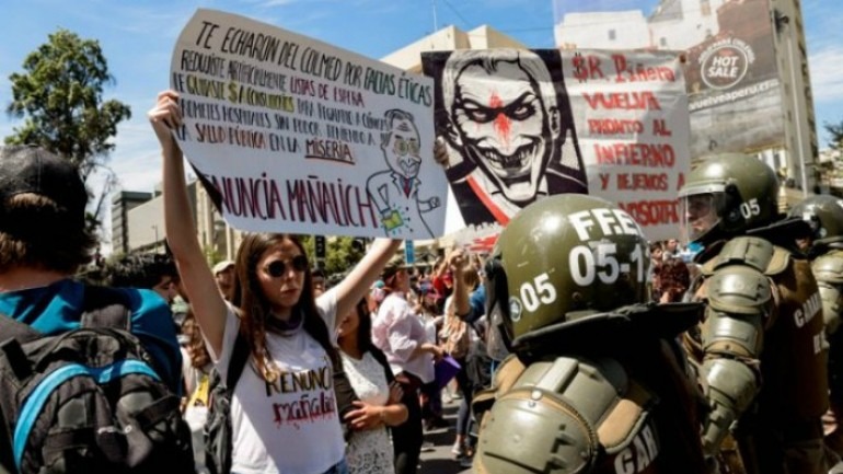 Verónica Ávila: “No vamos a negociar con el gobierno mientras sigan los militares en la calle”