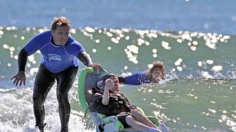Lucas Rubiño: “El objetivo es que los chicos no tengan ninguna barrera para practicar surf”