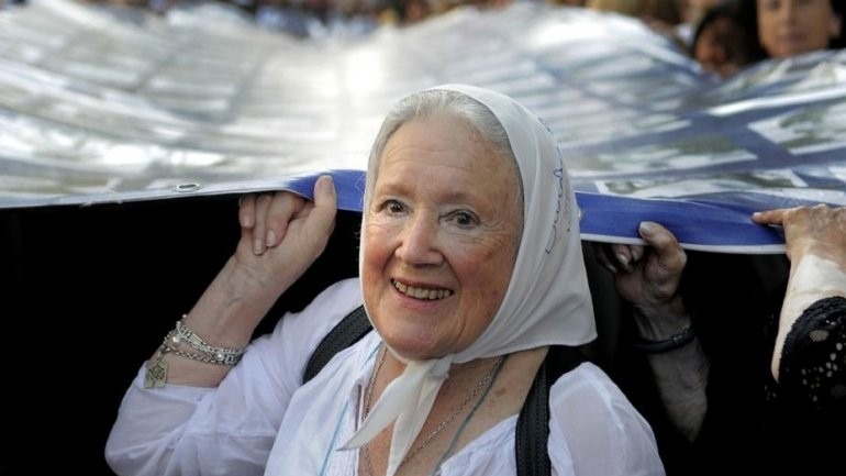 Nora Cortiñas: “Mientras esté viva y tenga salud seguiré luchando”