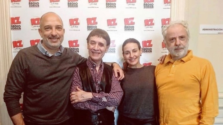 Eleonora Wexler y Marcelo Moncarz en “Café Con Mazas”