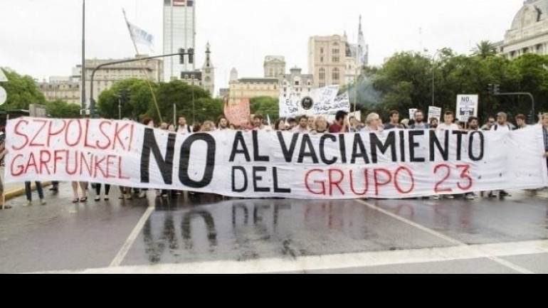 Ezequiel Dolber: “Szpolki nos deja en la calle y lo hace con la impunidad que le da el gobierno”