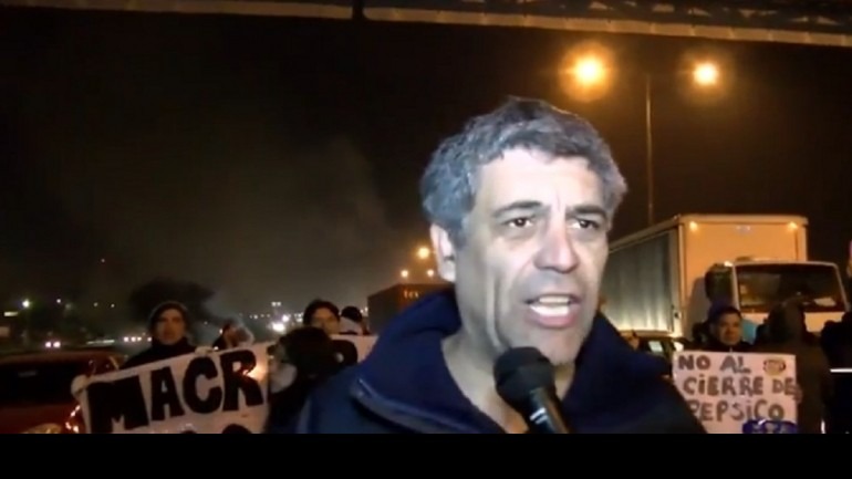 Camilo Mones: “La clase obrera necesita un paro general”