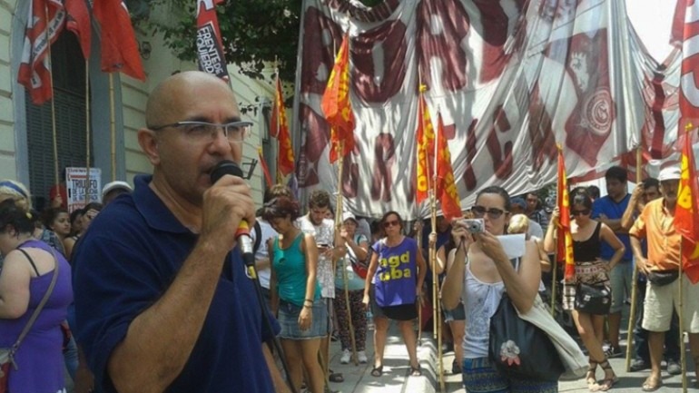 Miguel Bravetti: “Intentan quebrar la organizacion sindical de base”
