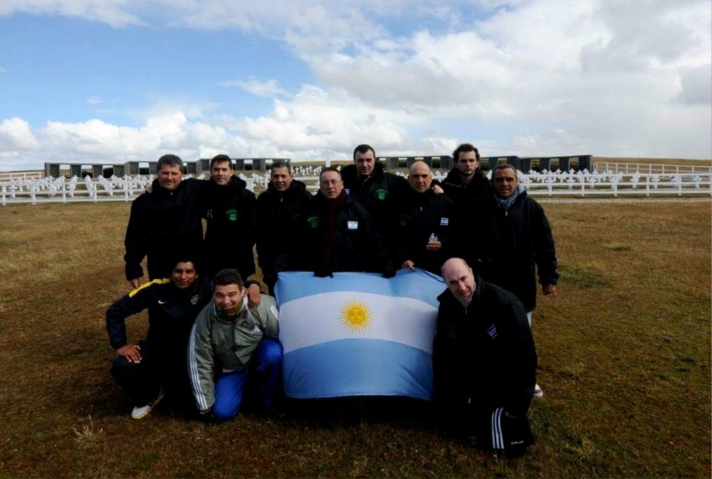 Natalio Balderrama: “Estamos en Malvinas, esto es histórico”