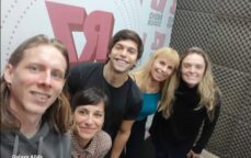 NATALIA VILLAMIL, FLORENCIA OTERO, AGUSTÍN DAULTE Y GONZALO GRAVANO.