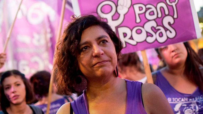 ANDREA D’ATRI: “Ante esto, la forma es unir todas las diversas luchas que se están dando, porque se ve la respuesta en las calles”.